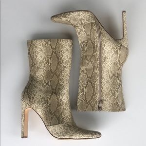 Fashion Nova Snakeskin Boots